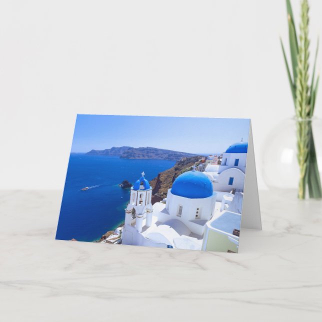 Santorini Note Card (Front)