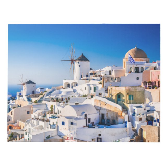 Santorini Notepad (Front)