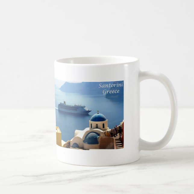 Santorini_Oia Coffee Mug (Right)
