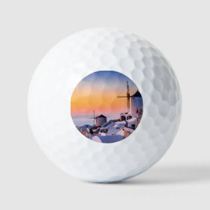 Santorini Oia Golf Balls