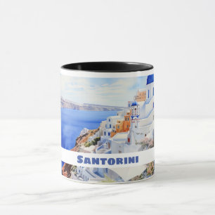 Santorini Oia Mug