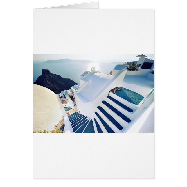Santorini Oia Steps, Greece (Front)