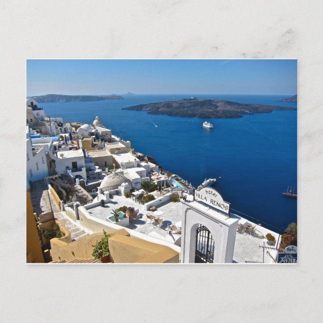 Santorini Postcard (Front)