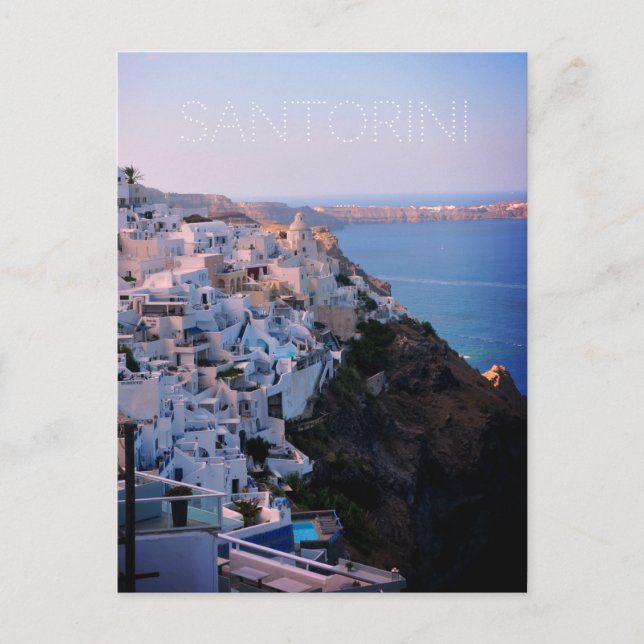 Santorini  postcard (Front)