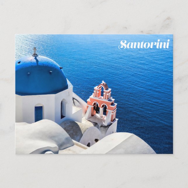 Santorini Postcard (Front)