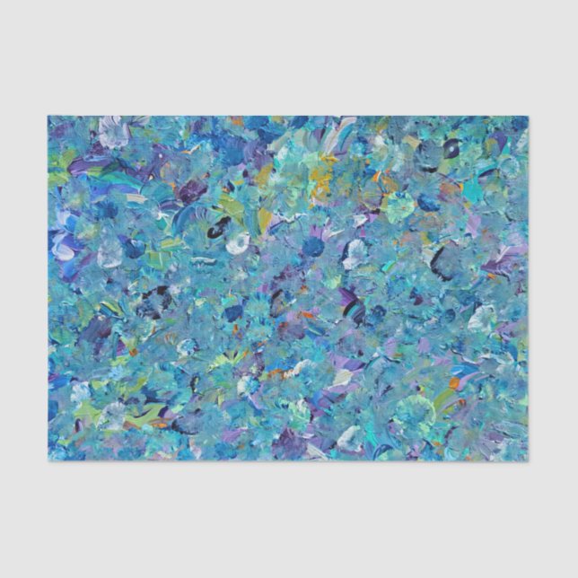 Santorini Seaglass Tissue Paper (Front)