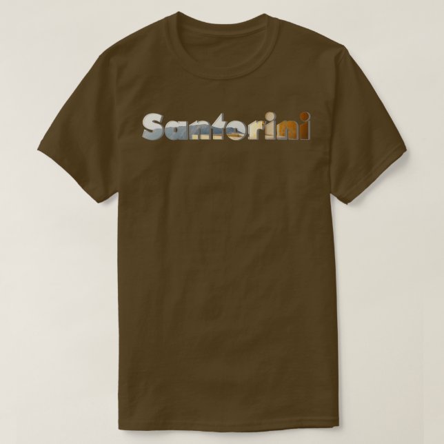 Santorini T-Shirt (Design Front)