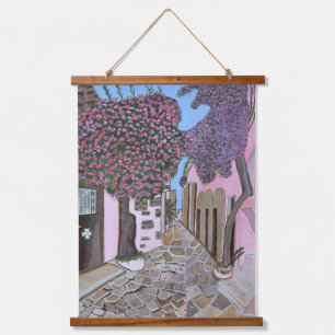 Santorini Tapestry