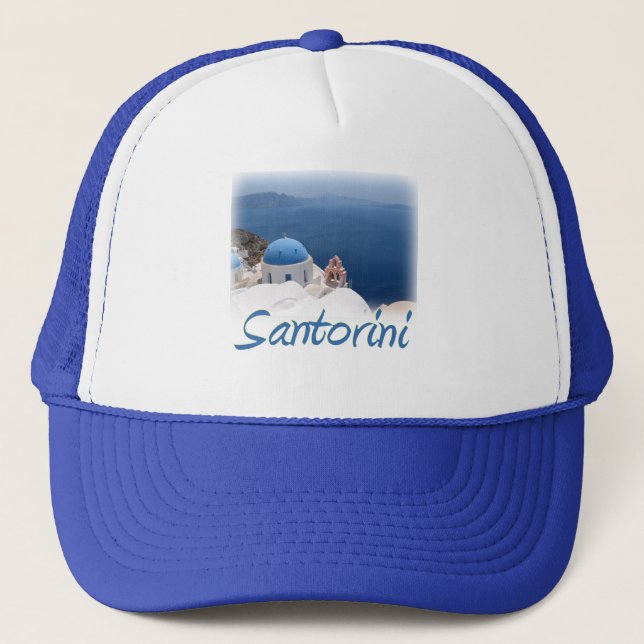 Santorini Trucker Hat (Front)