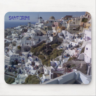 SANTORINI VIEW MOUSEPAD