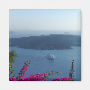 Santorini Waters Magnet