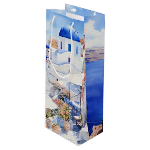 Santorini Wine Gift Bag
