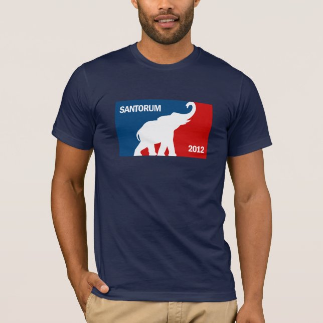 SANTORUM 2012 PRO T-Shirt (Front)
