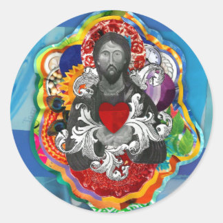 Santos Classic Round Sticker