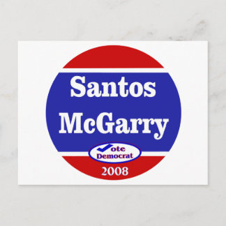Santos McGarry in 2008 Postcard
