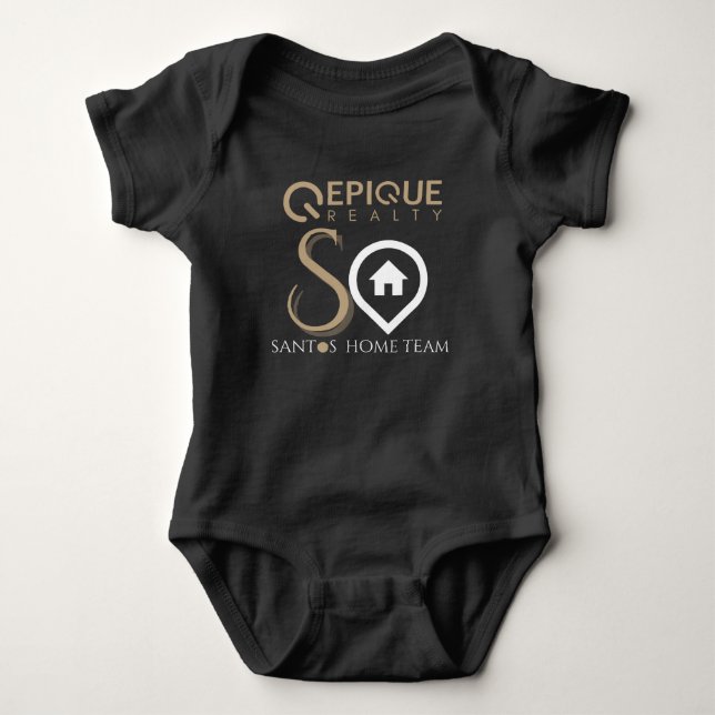 Santos x Epique Baby Bodysuit v2 (Front)