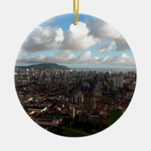 São Paulo 2 Ceramic Tree Decoration