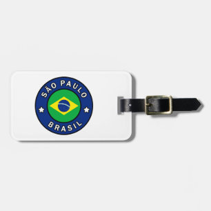 São Paulo Brasil Luggage Tag