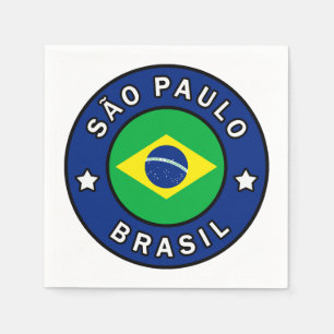 São Paulo Brasil Napkin
