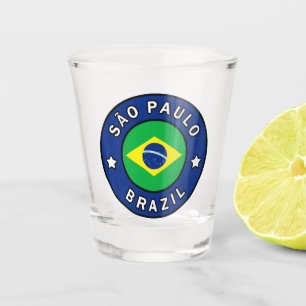 São Paulo Brazil Shot Glass