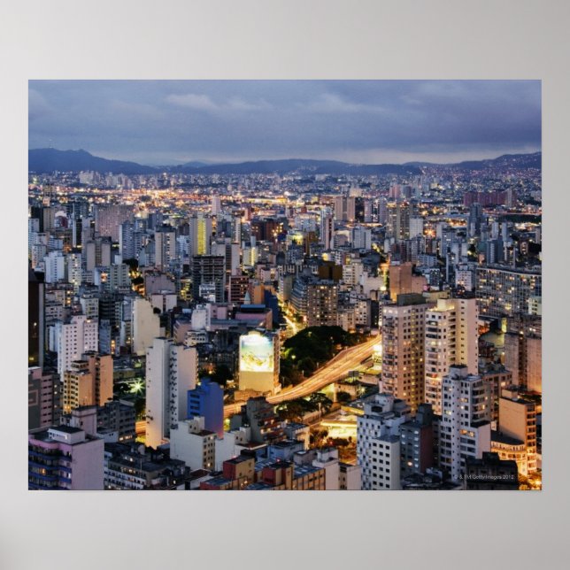 Sao Paulo Cityscape 2 Poster (Front)