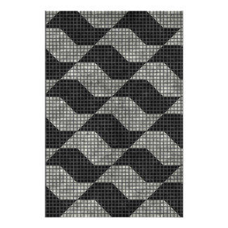 São Paulo Geometric Poster