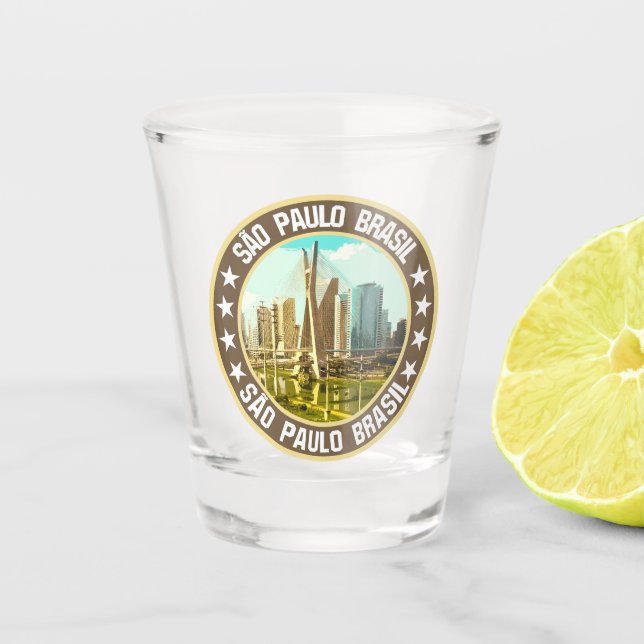 São Paulo                                          Shot Glass (Front)