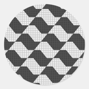 São Paulo Sidewalk - SP Classic Round Sticker