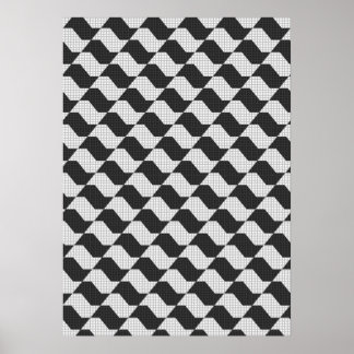 São Paulo Sidewalk - SP Poster