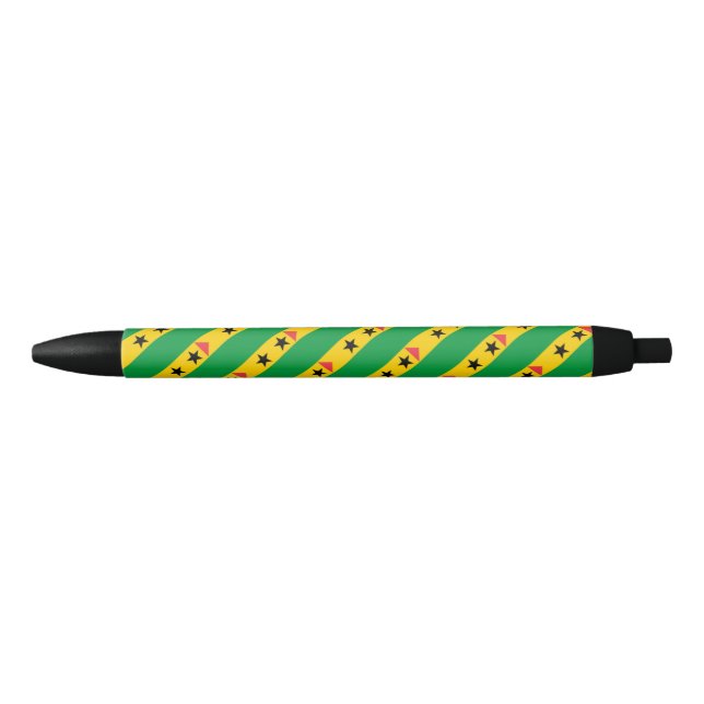 Sao Tome and Príncipe Flag Ballpoint Pen (Front)