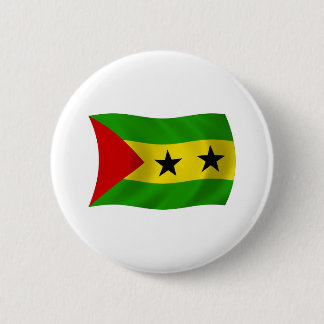 Sao Tome and Principe Flag Button