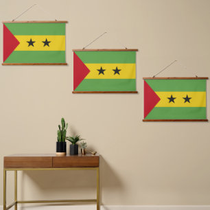 Sao Tome and Principe flag Hanging Tapestry