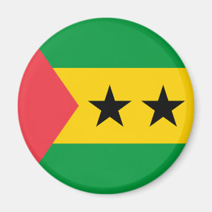 Sao Tome and Principe Flag Magnet