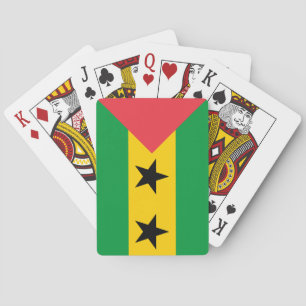Sao Tome and Principe Flag Playing Cards