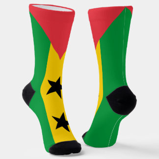 Sao Tome and Principe Flag Socks