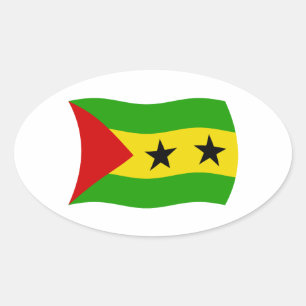Sao Tome and Principe Flag Sticker