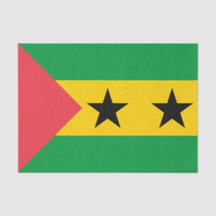 Sao Tome and Principe Flag Tissue Paper