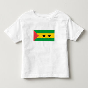 Sao Tome and Principe Flag Toddler T-Shirt