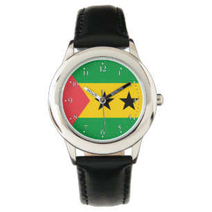 Sao Tome and Principe Flag Watch