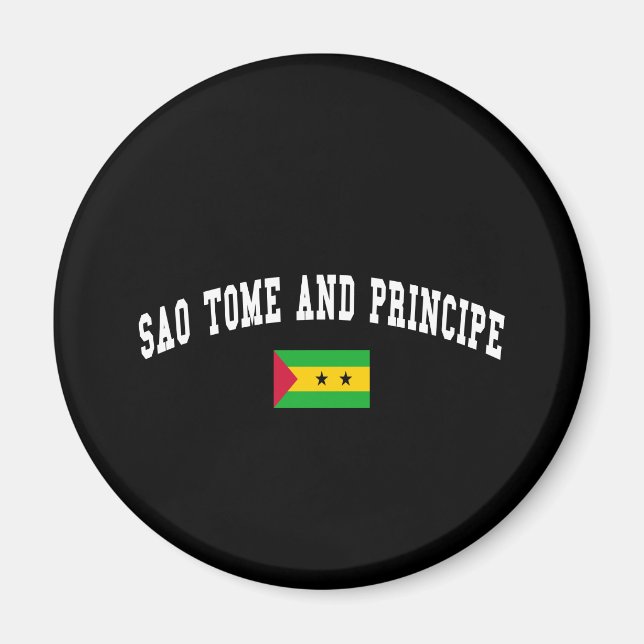 SAO TOME AND PRINCIPE MAGNET (Front)
