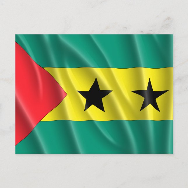 SAO TOME AND PRINCIPE POSTCARD (Front)