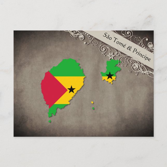 São Tomé und Príncipe Postcard (Front)