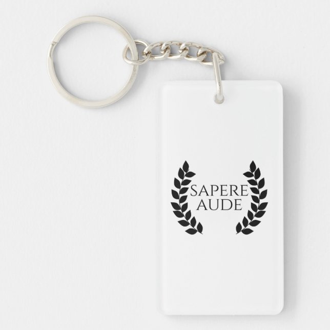 Sapere Aude Key Ring (Front)