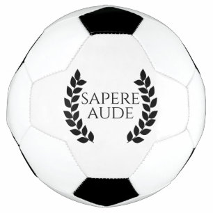Sapere Aude Soccer Ball