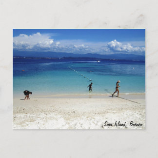 Sapi Island, Borneo Postcard