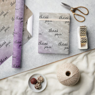 Sapin-Sapin Bubble Wrap Reseller Thank You Wrapping Paper