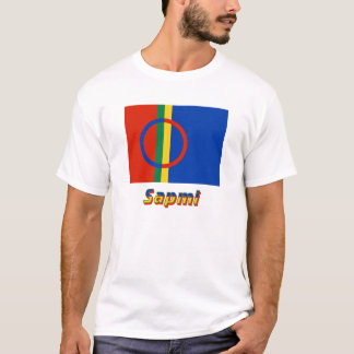 Sapmi Flag with Name T-Shirt