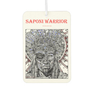Saponi Warrior Pine Dancer Car Air Freshener