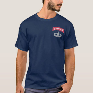 Sapper Tab Senior Parachutist T-shirts (v2)