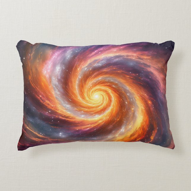 Sapphic Galaxy - Decorative Cushion (Front)